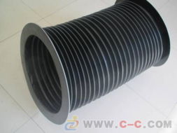 光杠阻燃防塵伸縮保護套,橡膠布伸縮防塵套